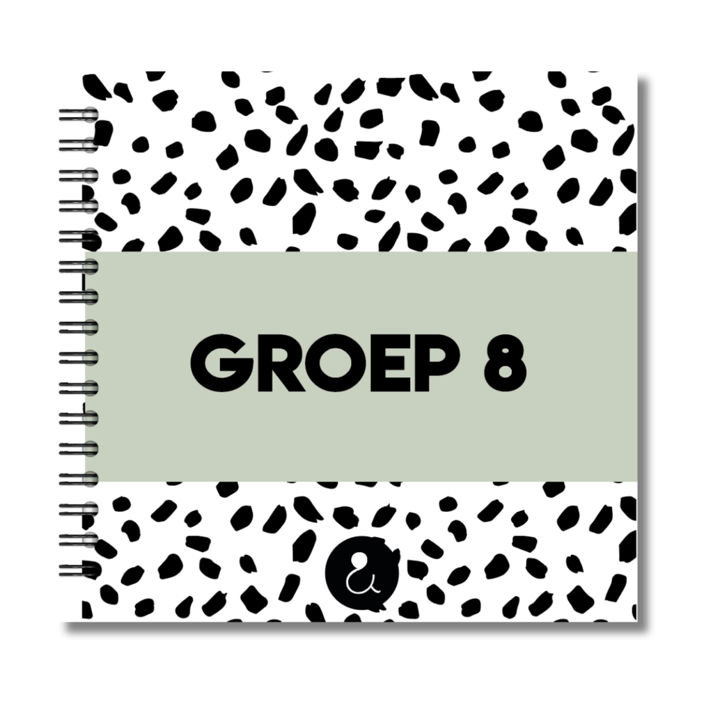 Groep 8 Invulboek - Dots Groen
