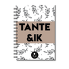 Invulboek Tante & Ik | Herinneringenboek Tante & Nichtje | Botanical Sand
