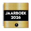 Jaarboek 2026 | Invulboek 2026 | Fotoboek Jaarboek | Goud Spiraal