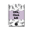 Ausfüllbuch für Opa & Oma | lila