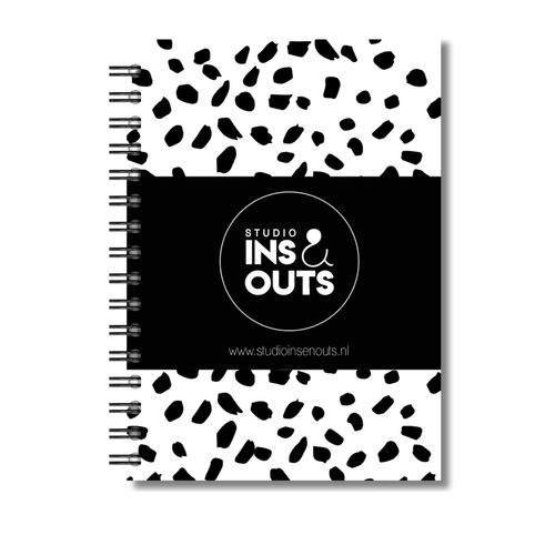 Invulboek Papa & Ik | Herinneringenboek Vader & Kind | Dots Zwart