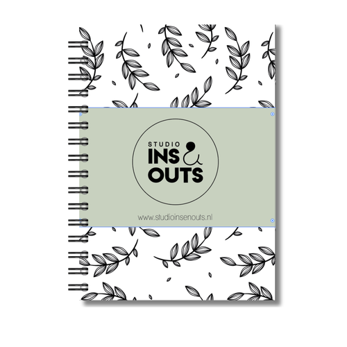 Invulboek Tante & Ik | Herinneringenboek Tante & Nichtje | Botanical Groen