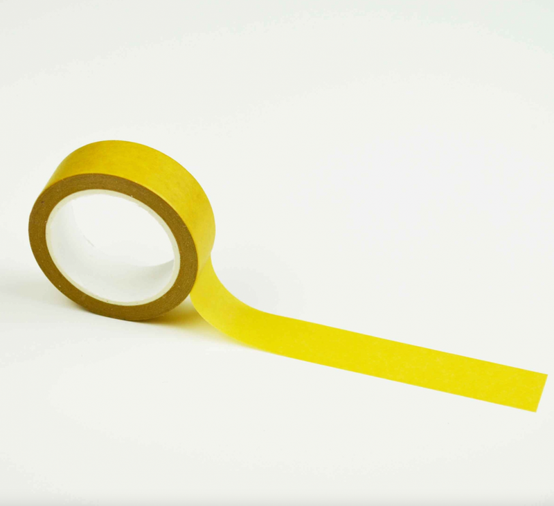 Washi Tape | Alles Gelb
