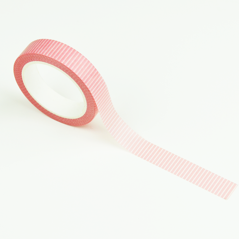 Washi-Tape | Weiche rosa Streifen